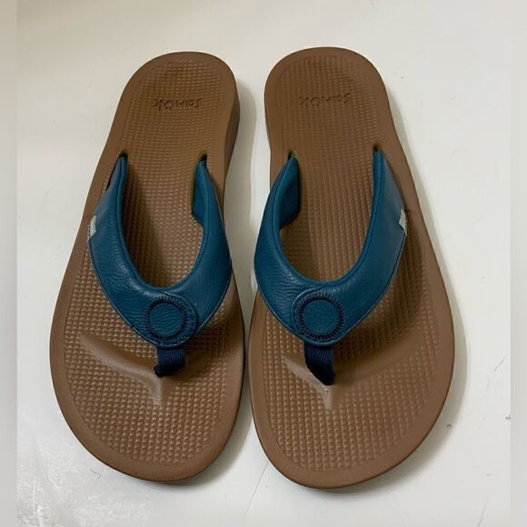 Sanuk Cosmic Yoga Mat Women's Sandal - Deep Teal - - Picture 3 of 5